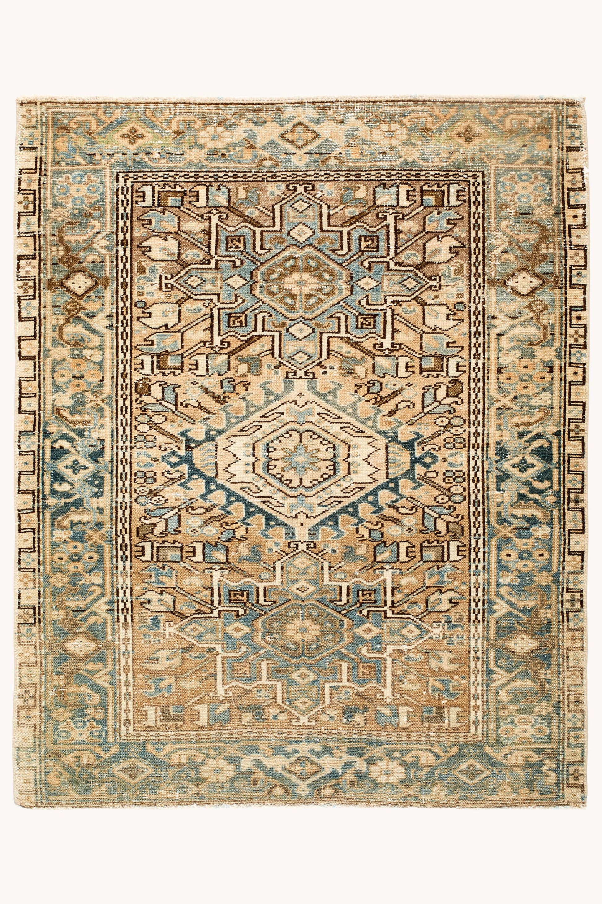 District Loom Vintage Scatter Rug Coulee