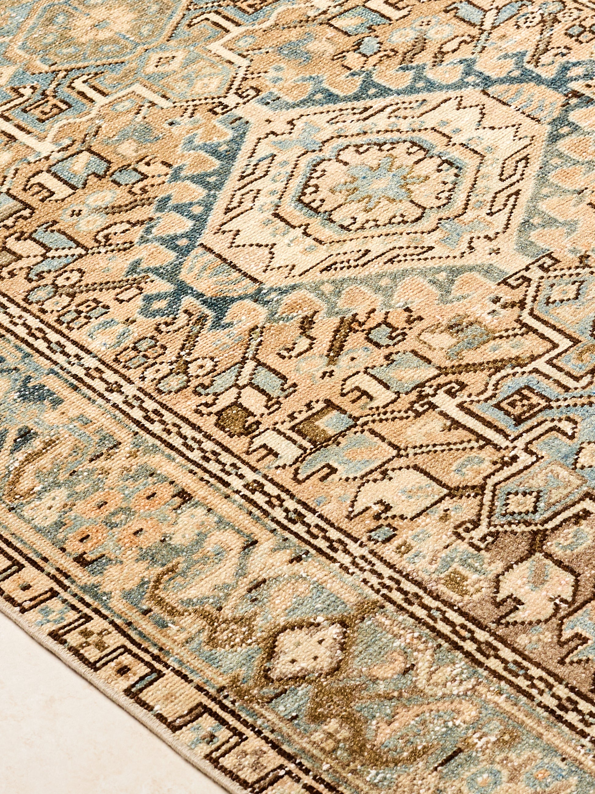 District Loom Vintage Scatter Rug Coulee