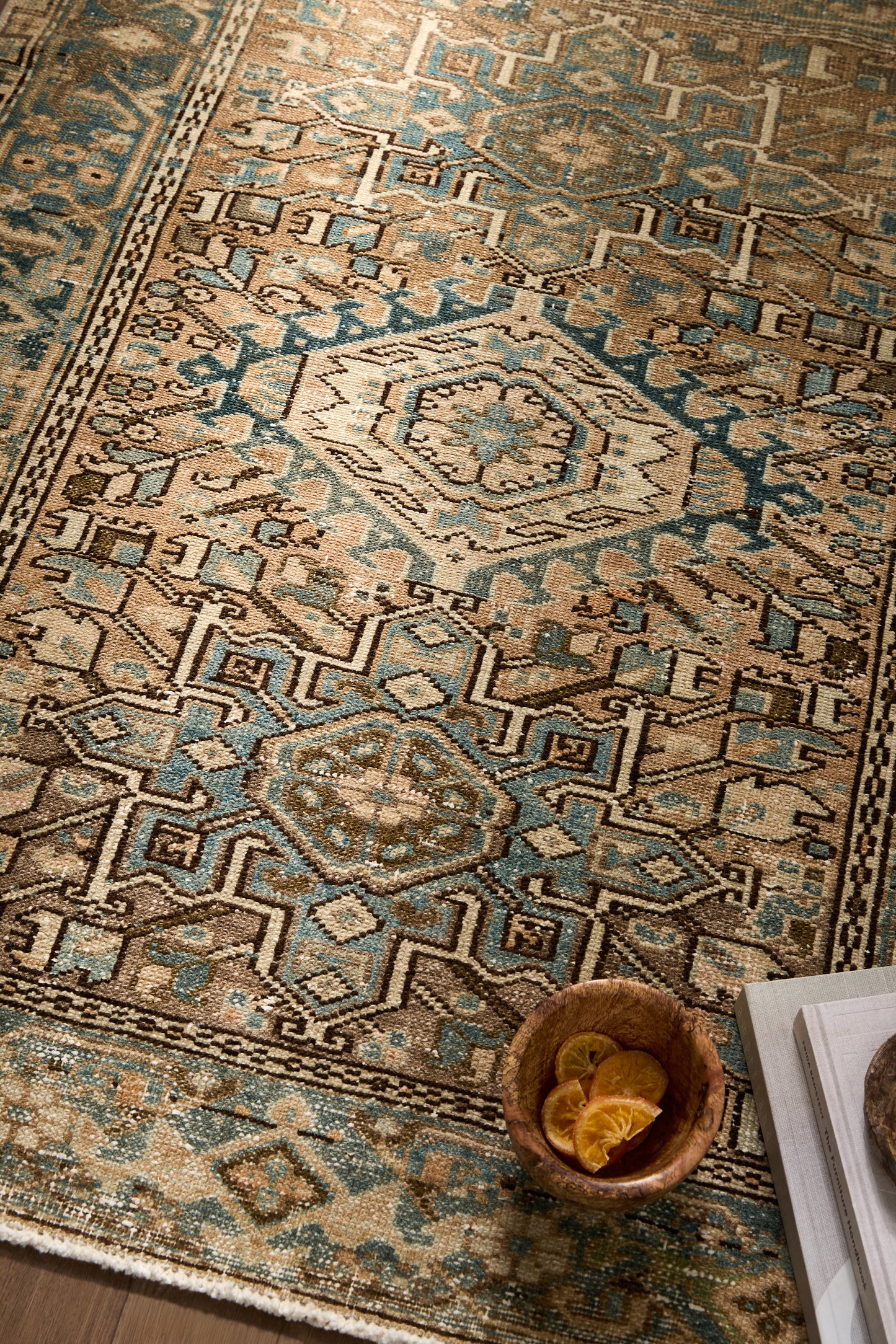 District Loom Vintage Scatter Rug Coulee