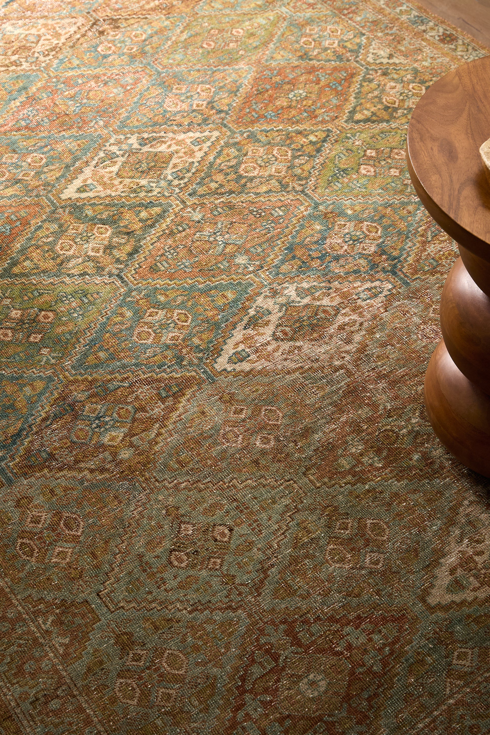 District Loom Vintage Scatter Rug Waverly