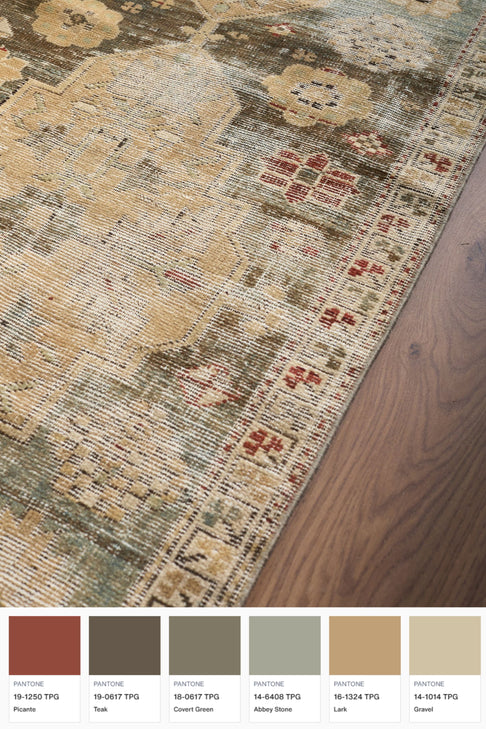 District Loom Vintage Turkish Runner Rug Kipp
