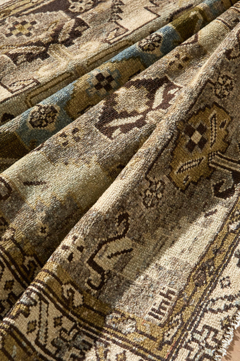 District Loom Vintage Turkish Scatter Rug Kalispell