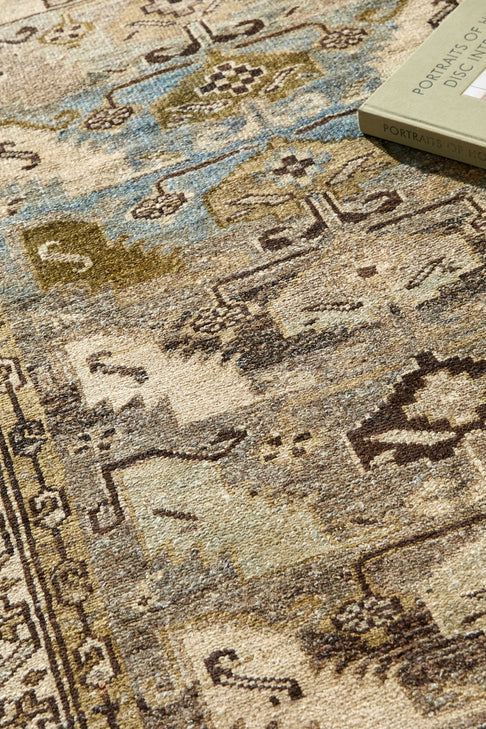 District Loom Vintage Turkish Scatter Rug Kalispell styled5