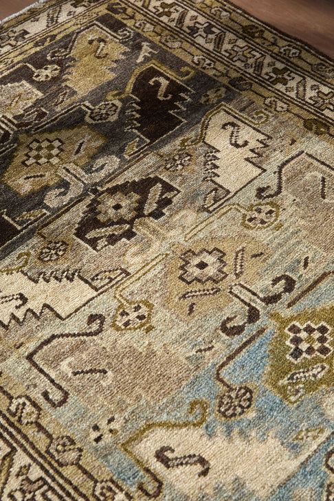 District Loom Vintage Turkish Scatter Rug Kalispell styled6