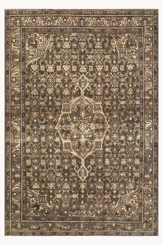District Loom Vintage Turkish Scatter Rug Neriah