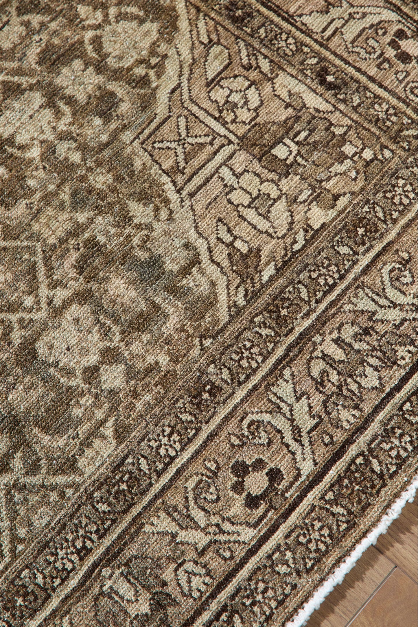 District Loom Vintage Turkish Scatter Rug Neriah