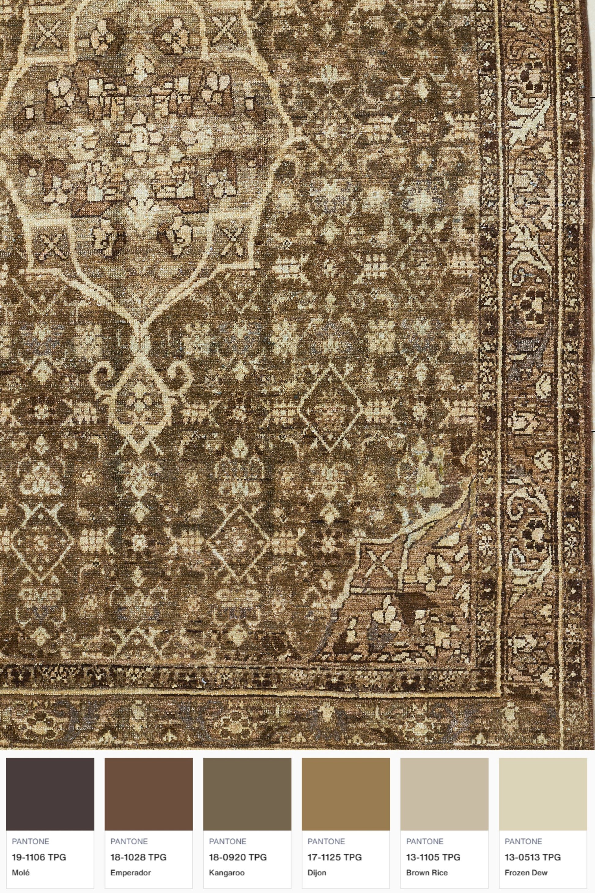 District Loom Vintage Turkish Scatter Rug Neriah