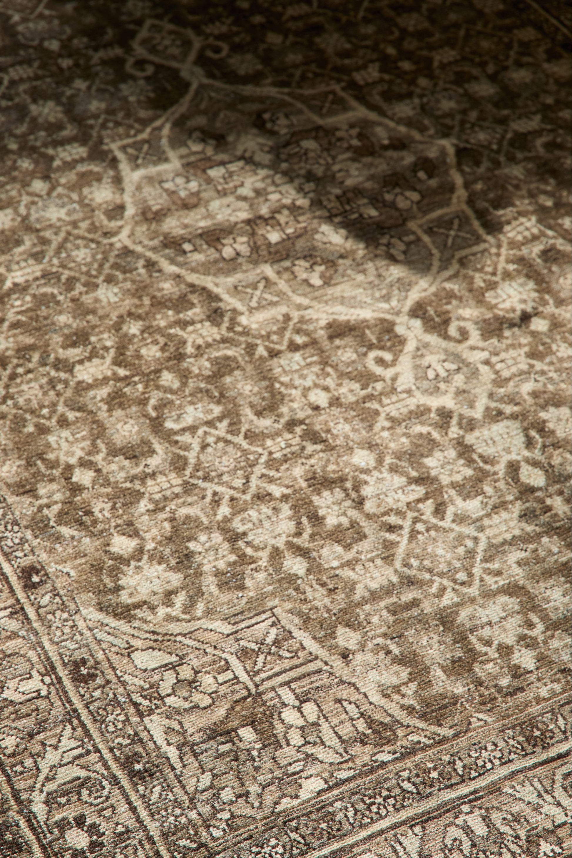District Loom Vintage Turkish Scatter Rug Neriah
