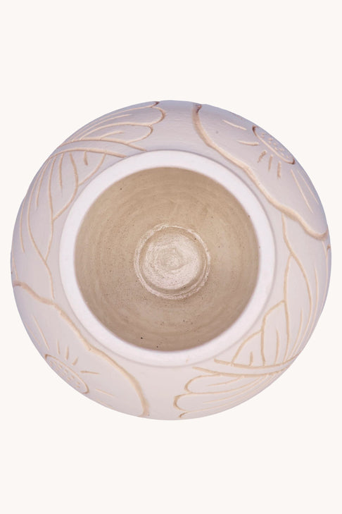 Frida Vase Small White | Dusty Deco