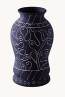 Frida Vase Tall Black | Dusty Deco