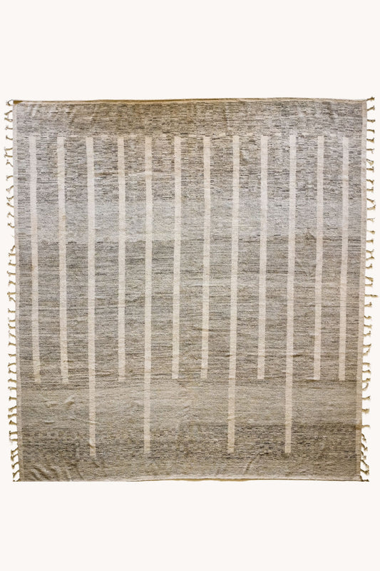 District Loom Modern hand knotted Afghan Tulu rug 015