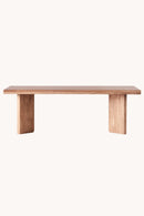 District Loom x Dusty Deco French Dining Table Oak 