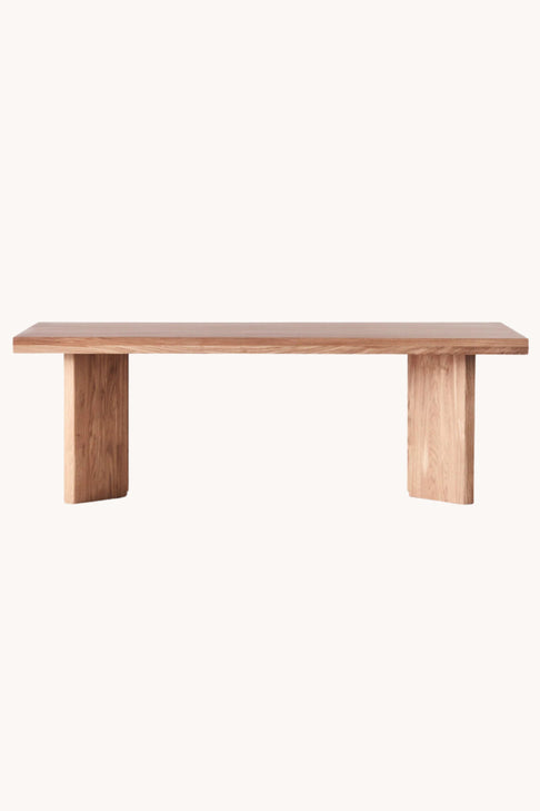 District Loom x Dusty Deco French Dining Table Oak 