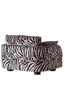 Dusty Deco Miles Love Seat Zebra X District Loom