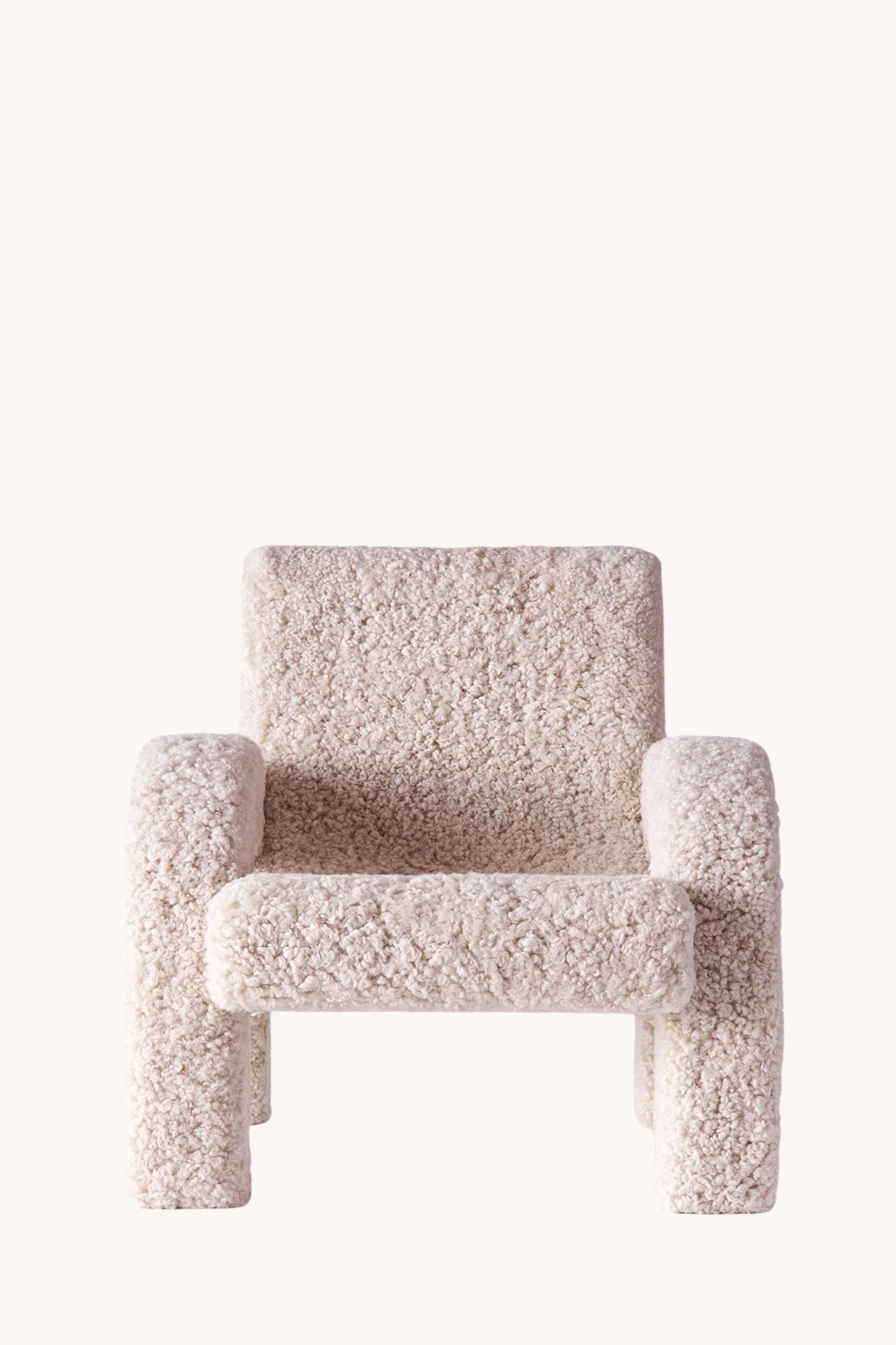 Arco Lounge Chair Small Sheepskin | Dusty Deco