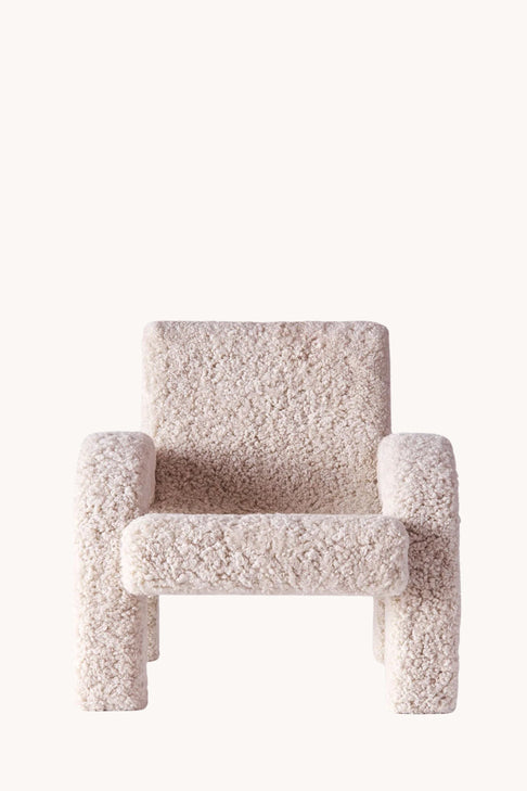 Arco Lounge Chair Small Sheepskin | Dusty Deco