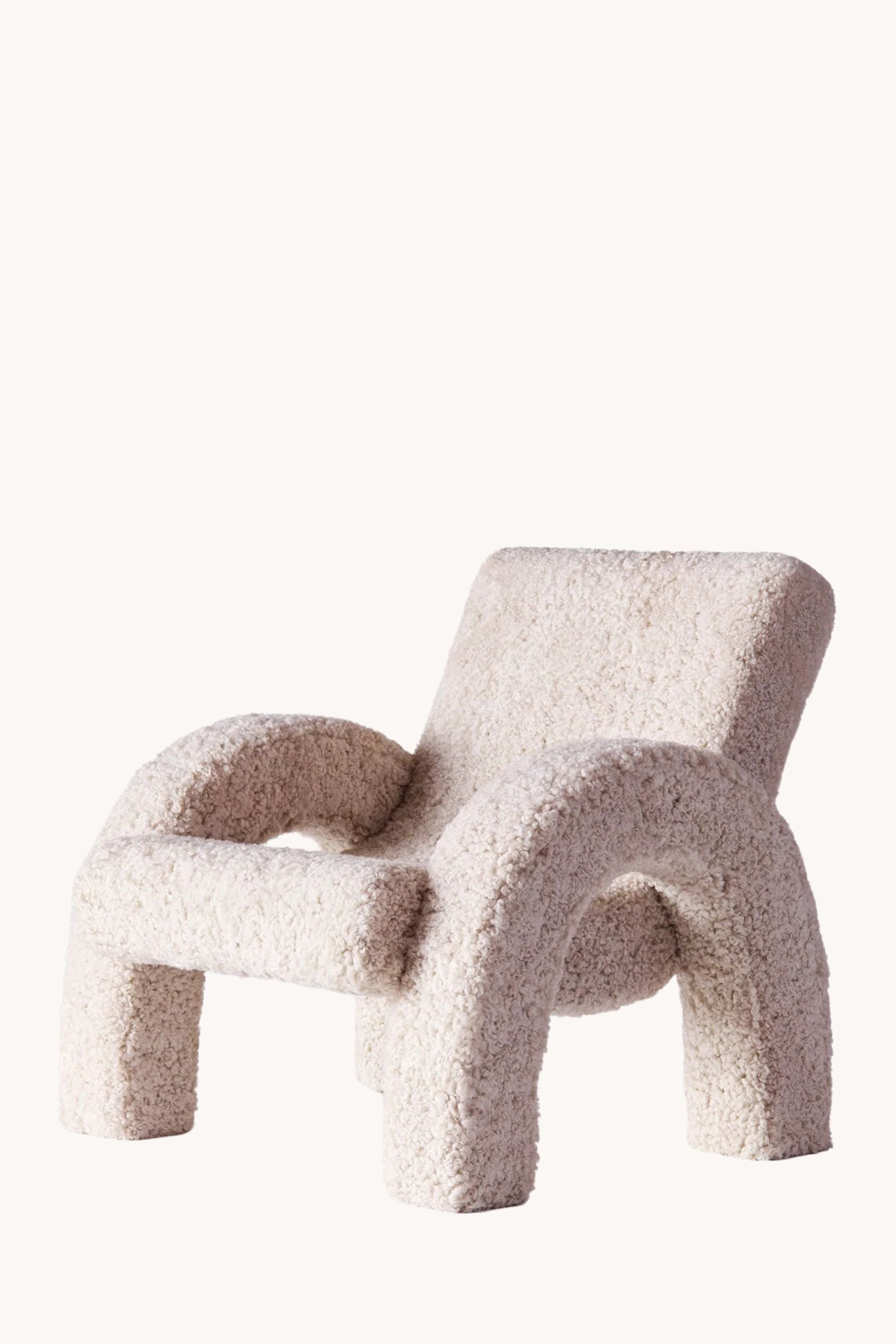 Arco Lounge Chair Small Sheepskin | Dusty Deco