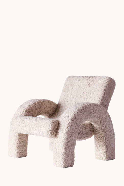 Arco Lounge Chair Small Sheepskin | Dusty Deco