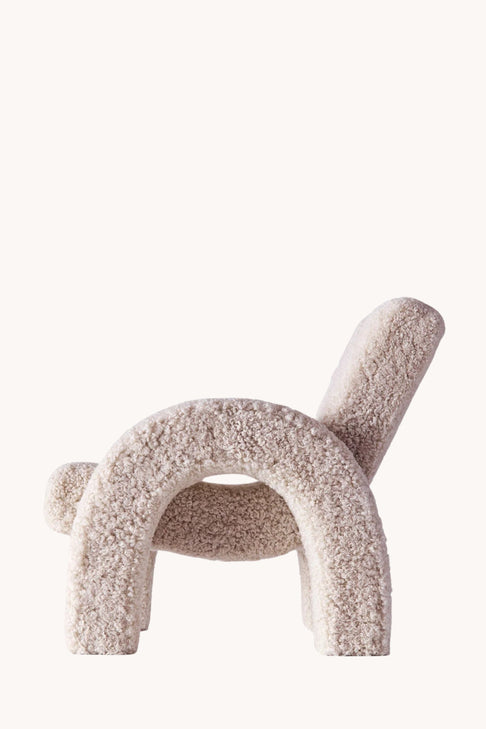 Arco Lounge Chair Small Sheepskin | Dusty Deco