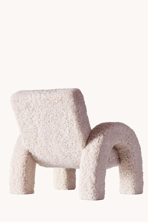 Arco Lounge Chair Small Sheepskin | Dusty Deco