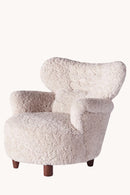 Elias Armchair Sheepskin | Dusty Deco