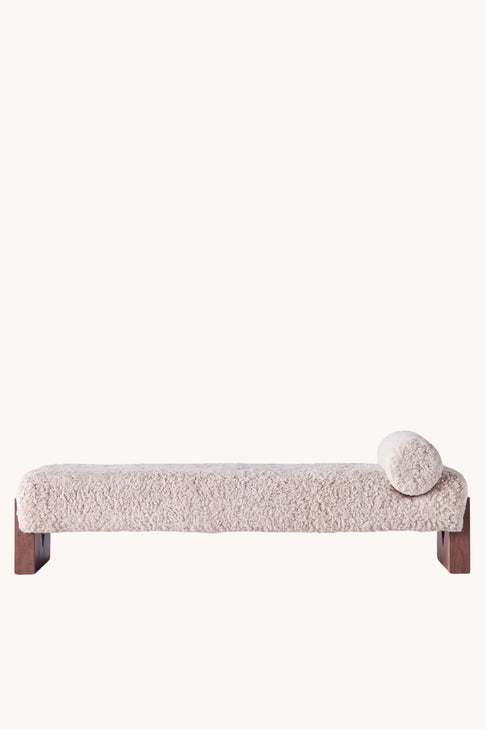 Dusty Deco V Daybed Sheepskin x District Loom