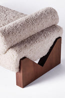 Dusty Deco V Daybed Sheepskin x District Loom