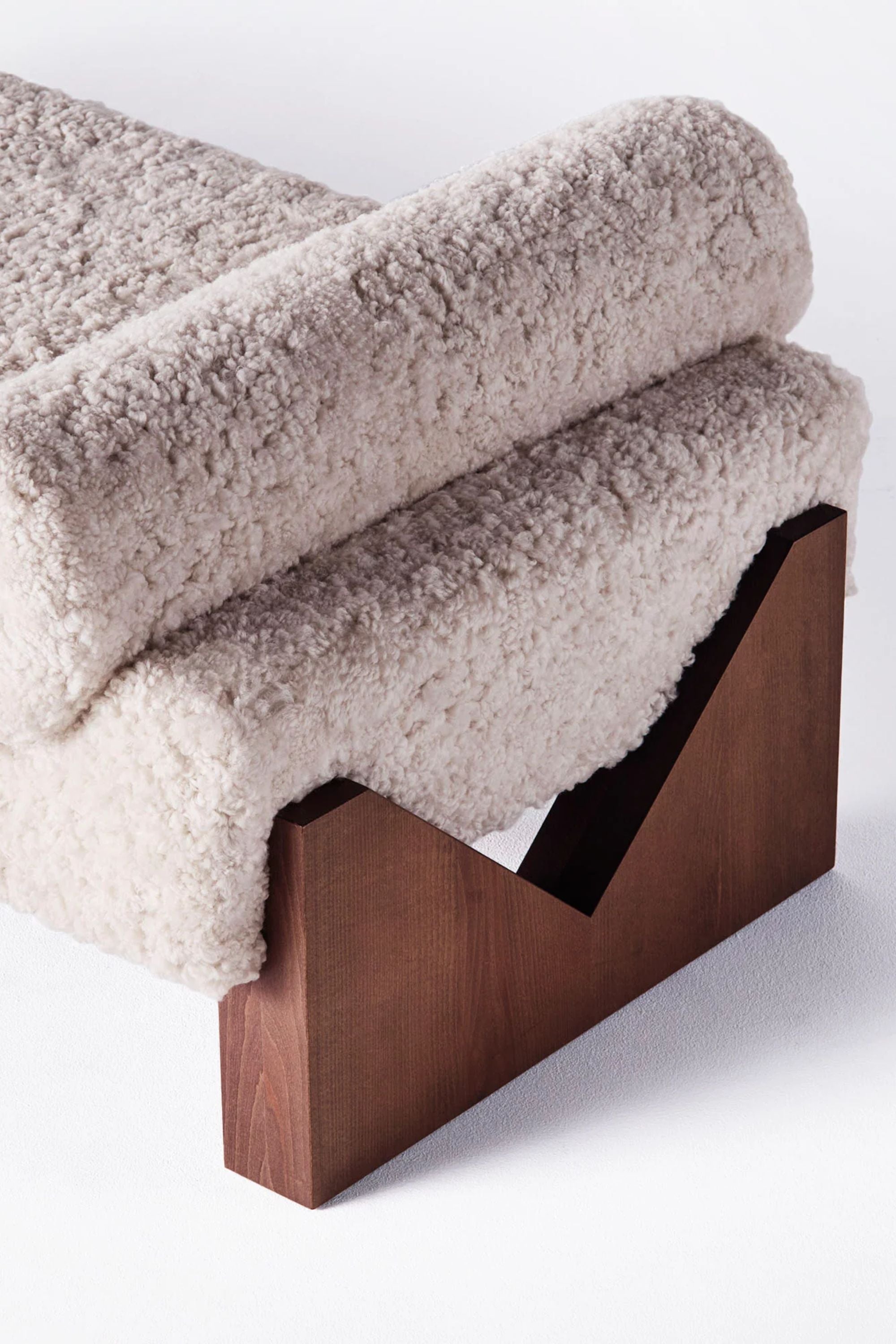 Dusty Deco V Daybed Sheepskin x District Loom
