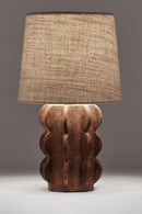 Dusty Deco Arcissimo Table Lamp Brown Small x District Loom