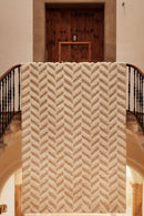 Dusty Deco Herringbone White_District Loom