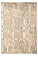 Dusty Deco Tie Dye Beige Rug at District Loom