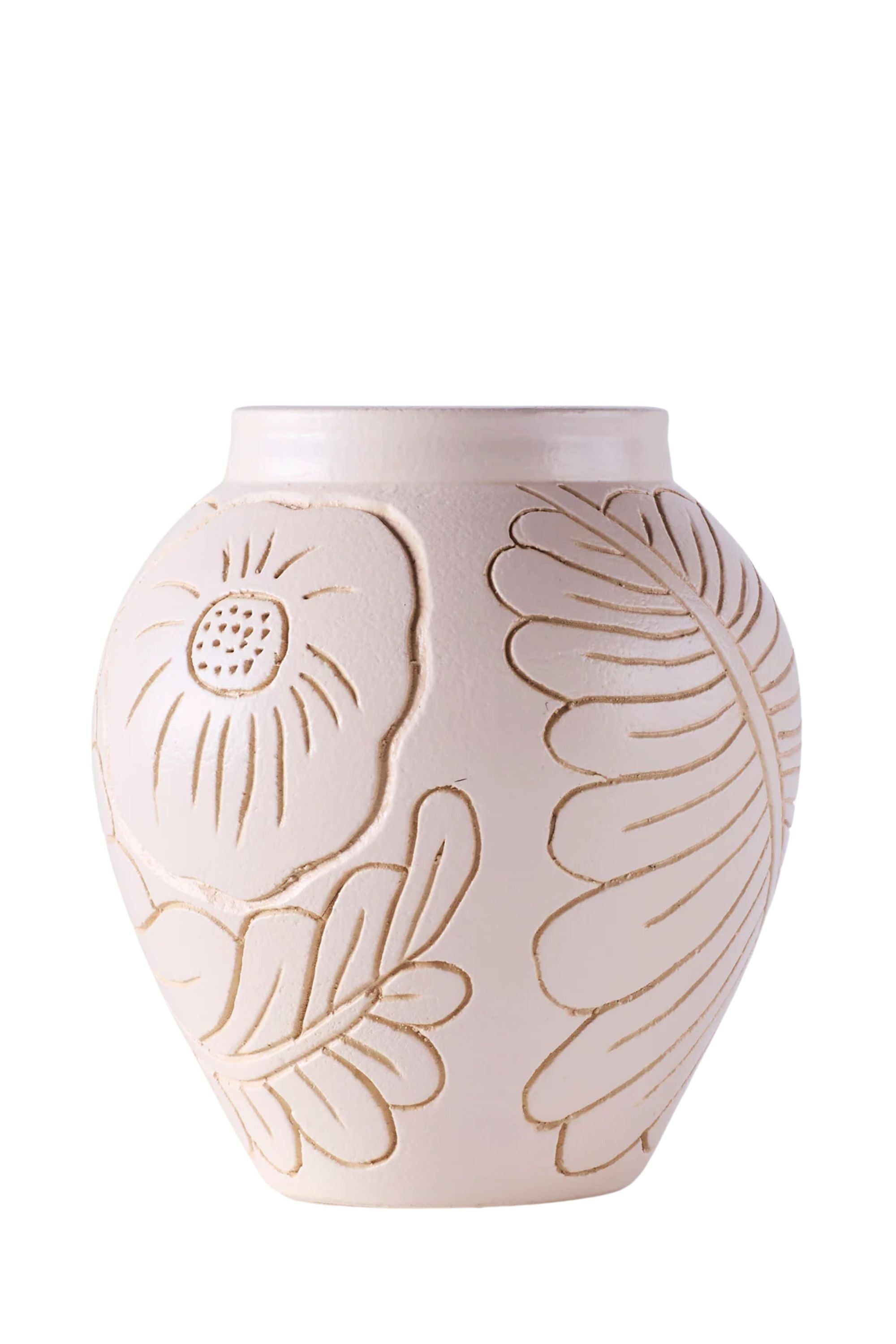 Frida Vase Small White | Dusty Deco