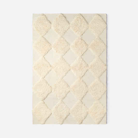 Chess Rya White Rug