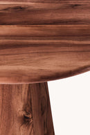 Dusty Deco Hexagon Dining Table Walnut x District Loom