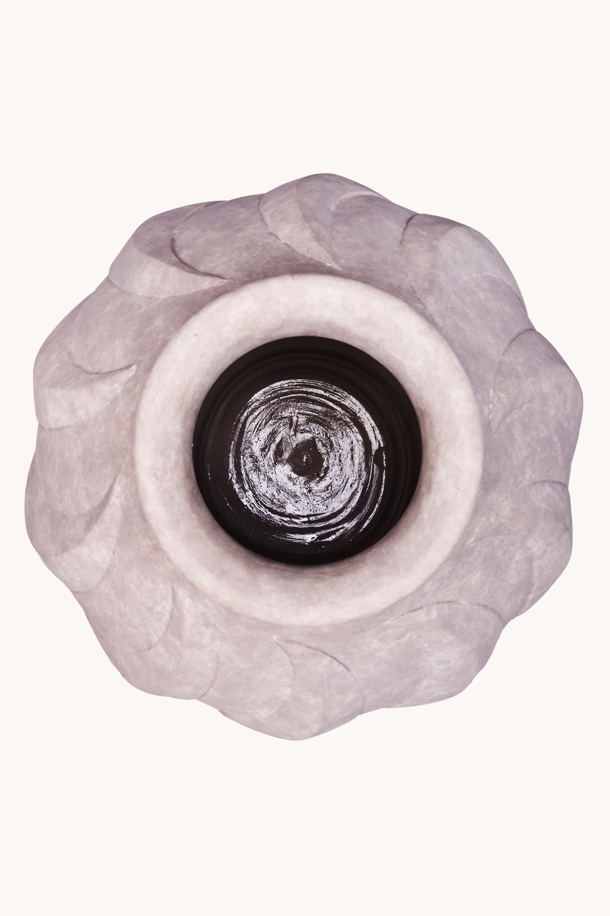 Swirl Vase Grey | Dusty Deco