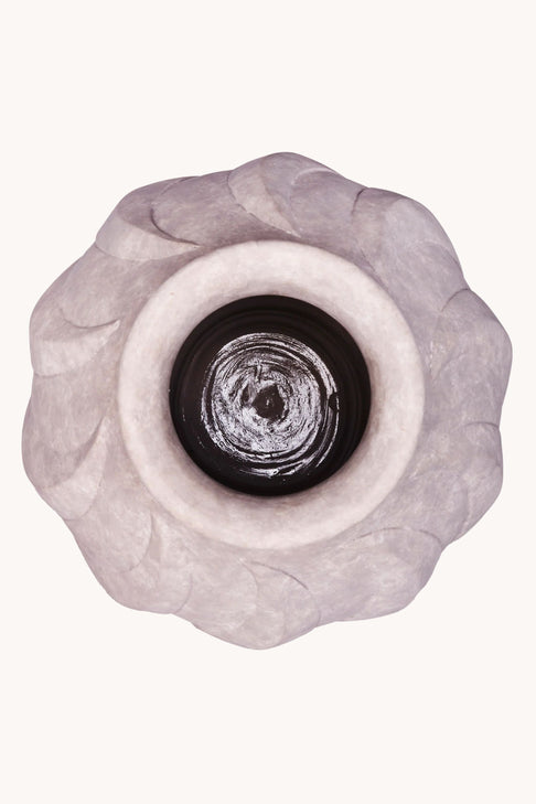 Swirl Vase Grey | Dusty Deco