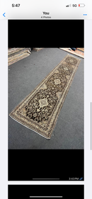 Well X Design Stair runner option 1 | 3'3 x 17'11