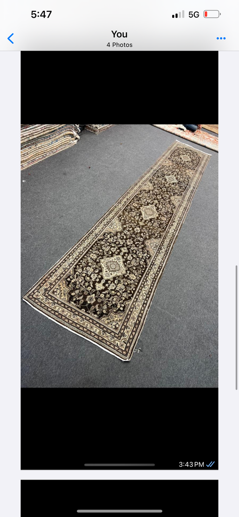 Well X Design Stair runner option 1 | 3'3 x 17'11