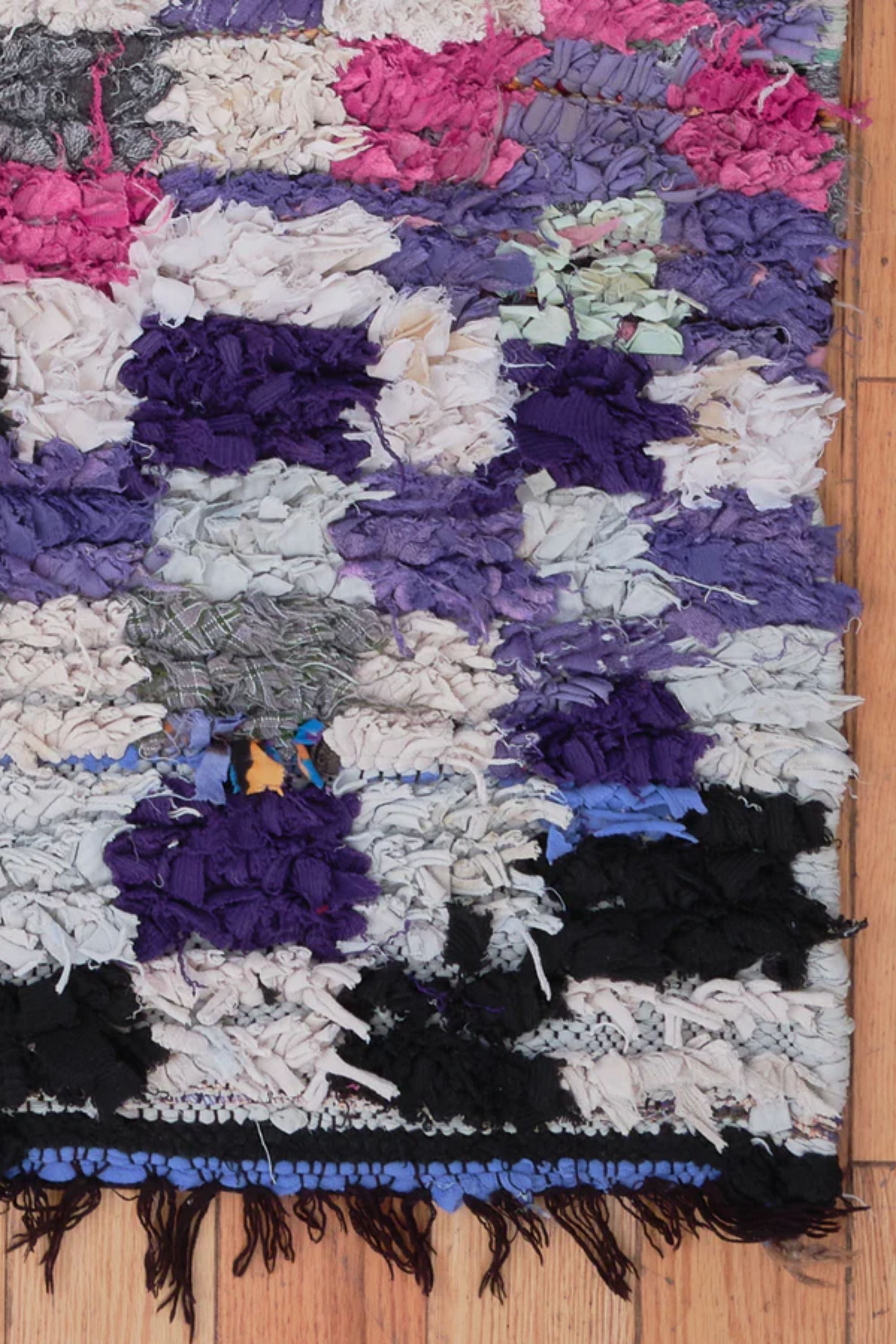 District Loom Boucherouite Scatter Rug BOU07