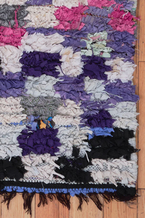 District Loom Boucherouite Scatter Rug BOU07