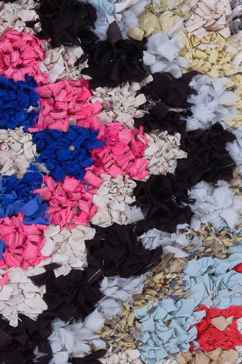 District Loom Boucherouite Scatter Rug BOU09