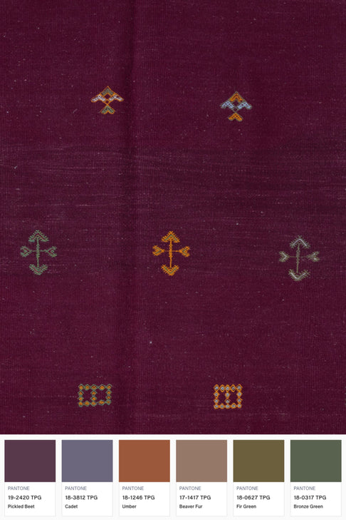 District Loom Kilim Scatter Rug Calla