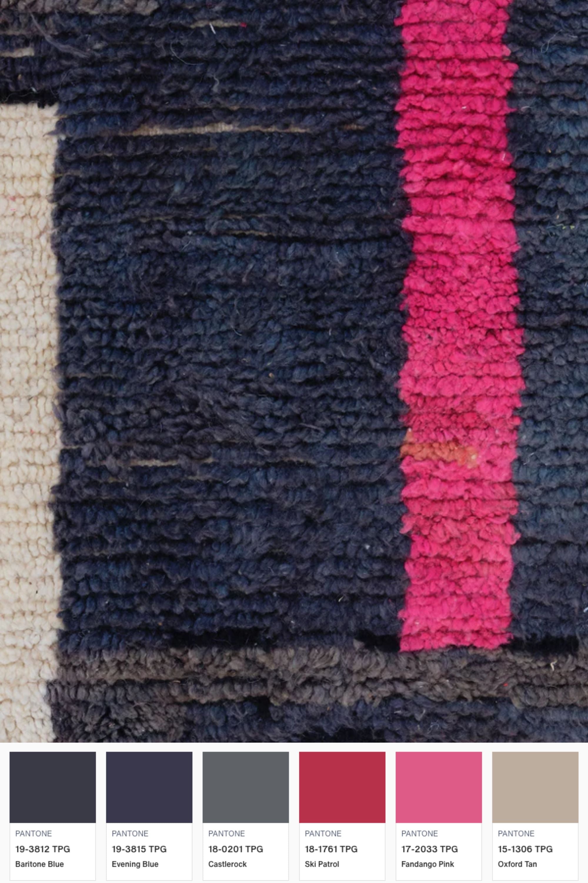 District Loom Beni Ouarain Scatter Rug Castilleja