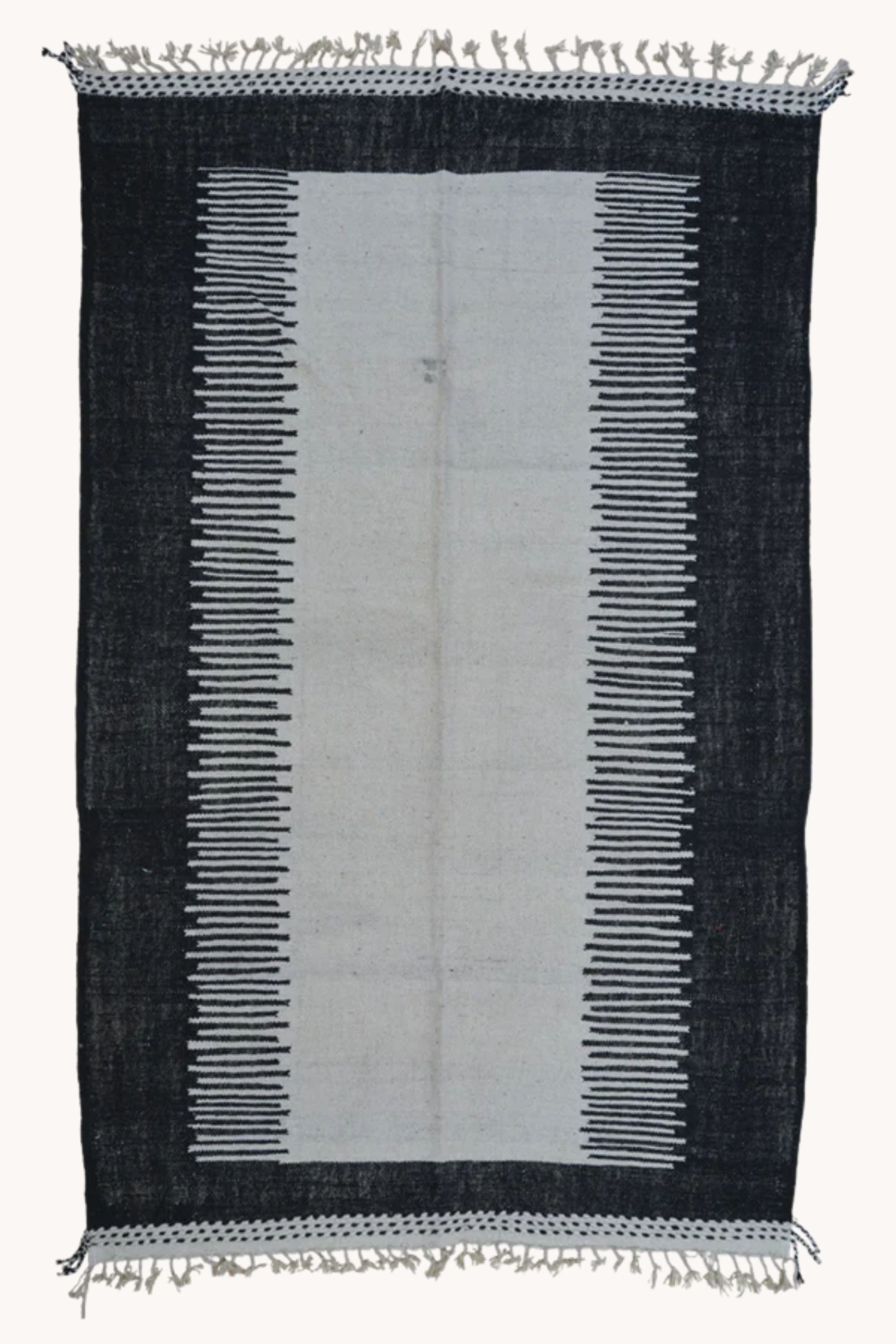 District Loom Flatweave Scatter Rug Noir