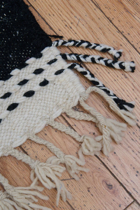 District Loom Flatweave Scatter Rug Noir