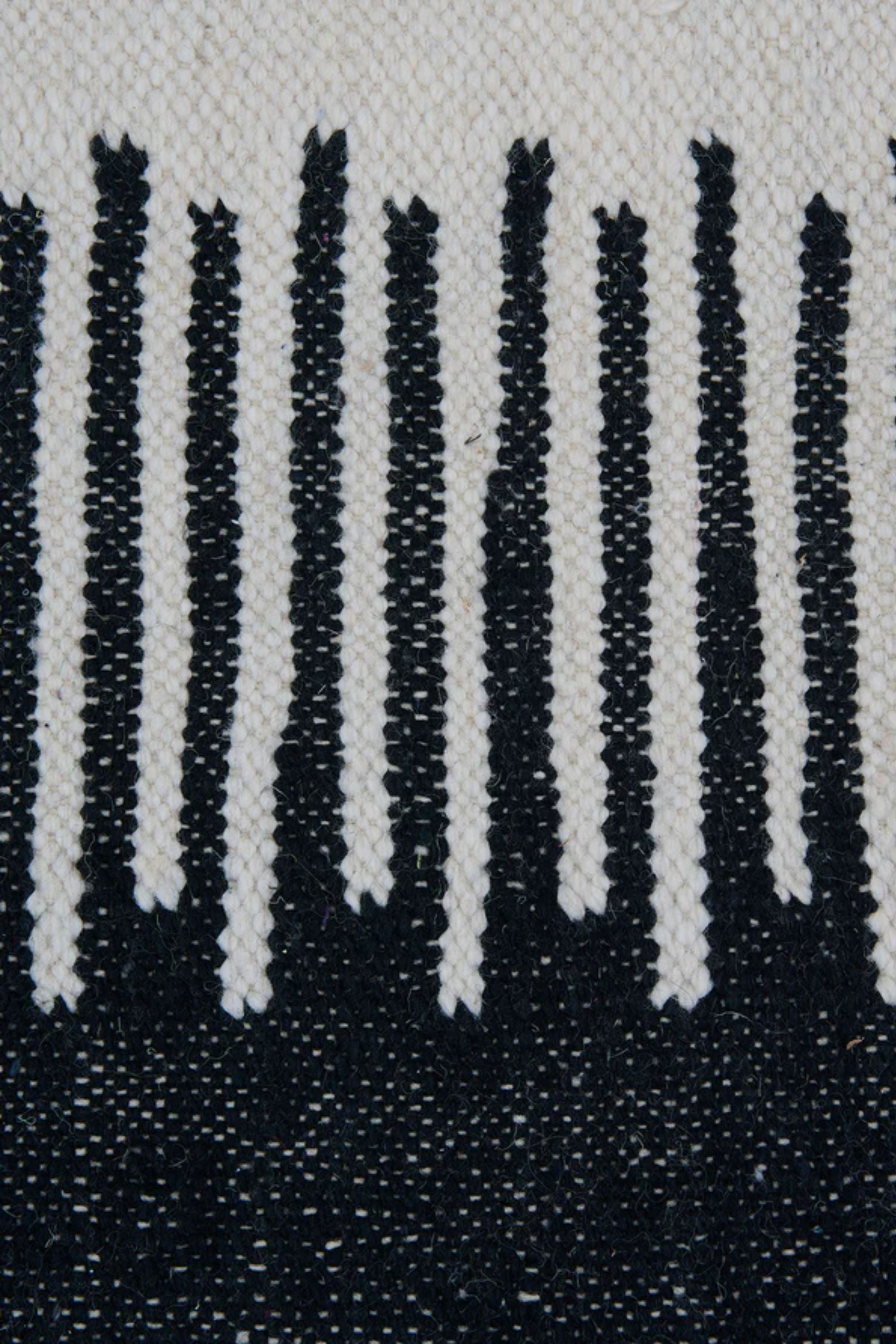 District Loom Flatweave Scatter Rug Noir