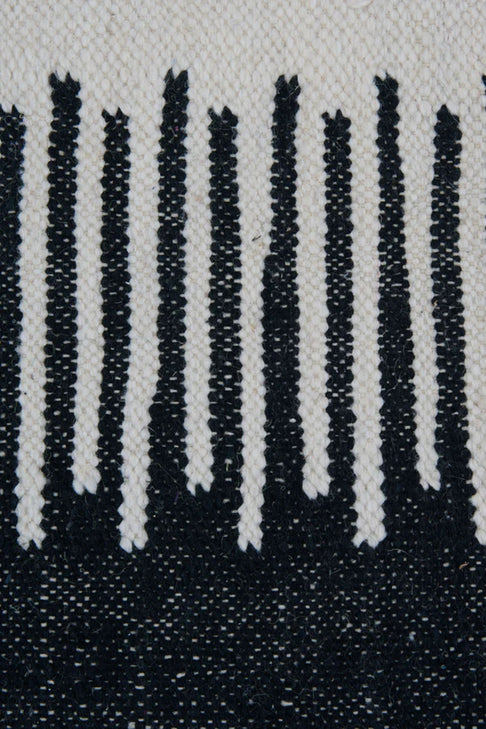 District Loom Flatweave Scatter Rug Noir
