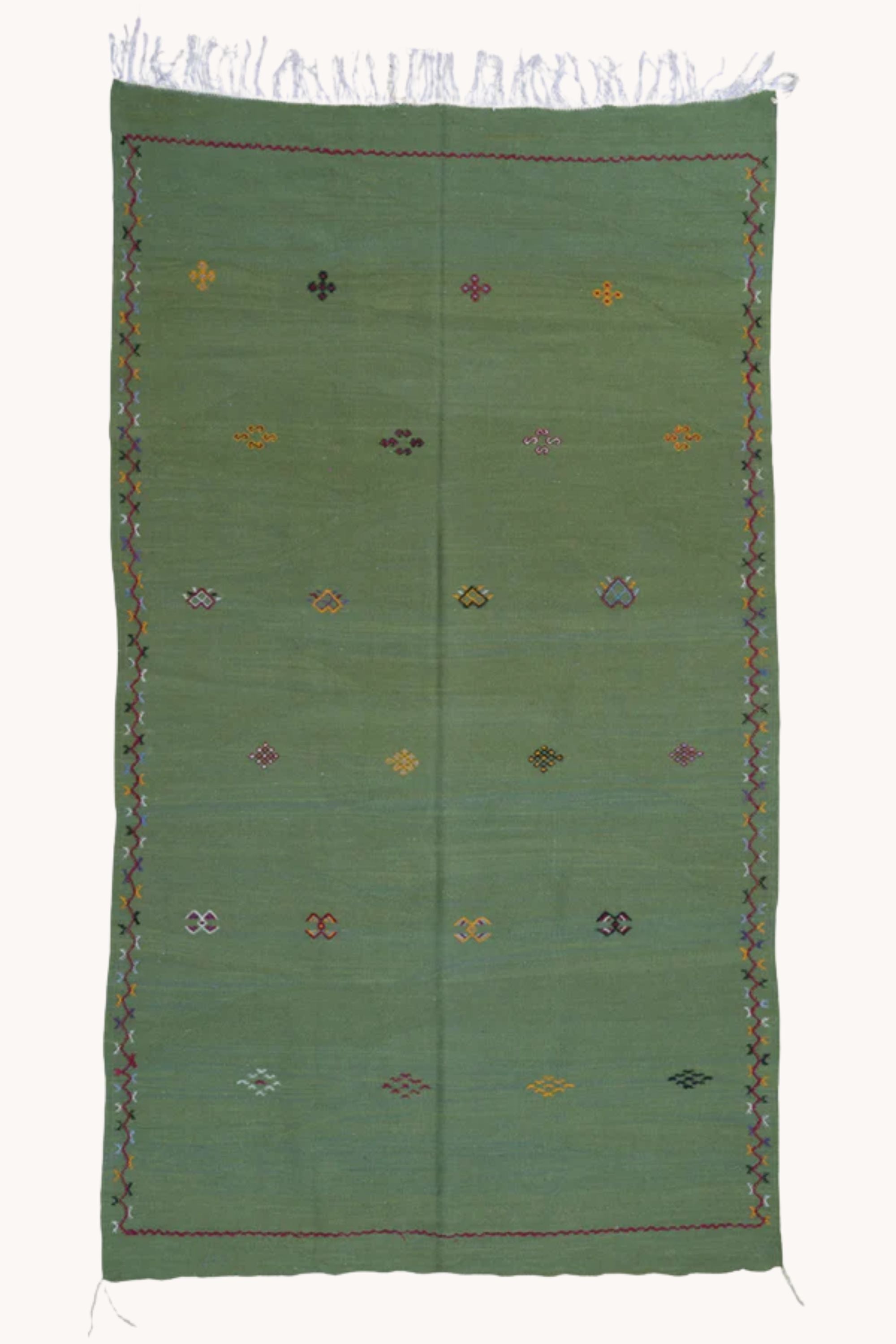 District Loom Kilim Scatter Rug Safa
