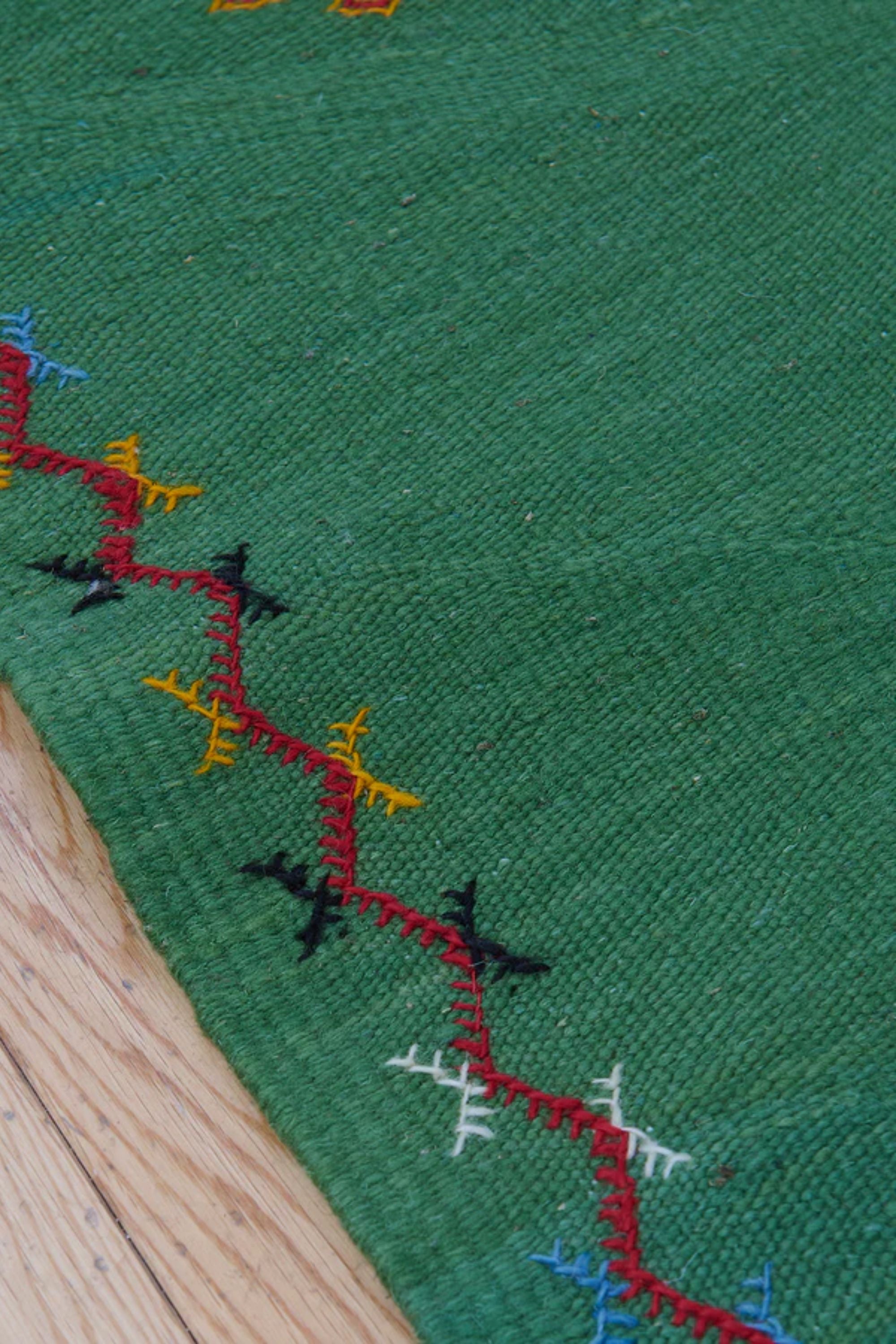 District Loom Kilim Scatter Rug Safa