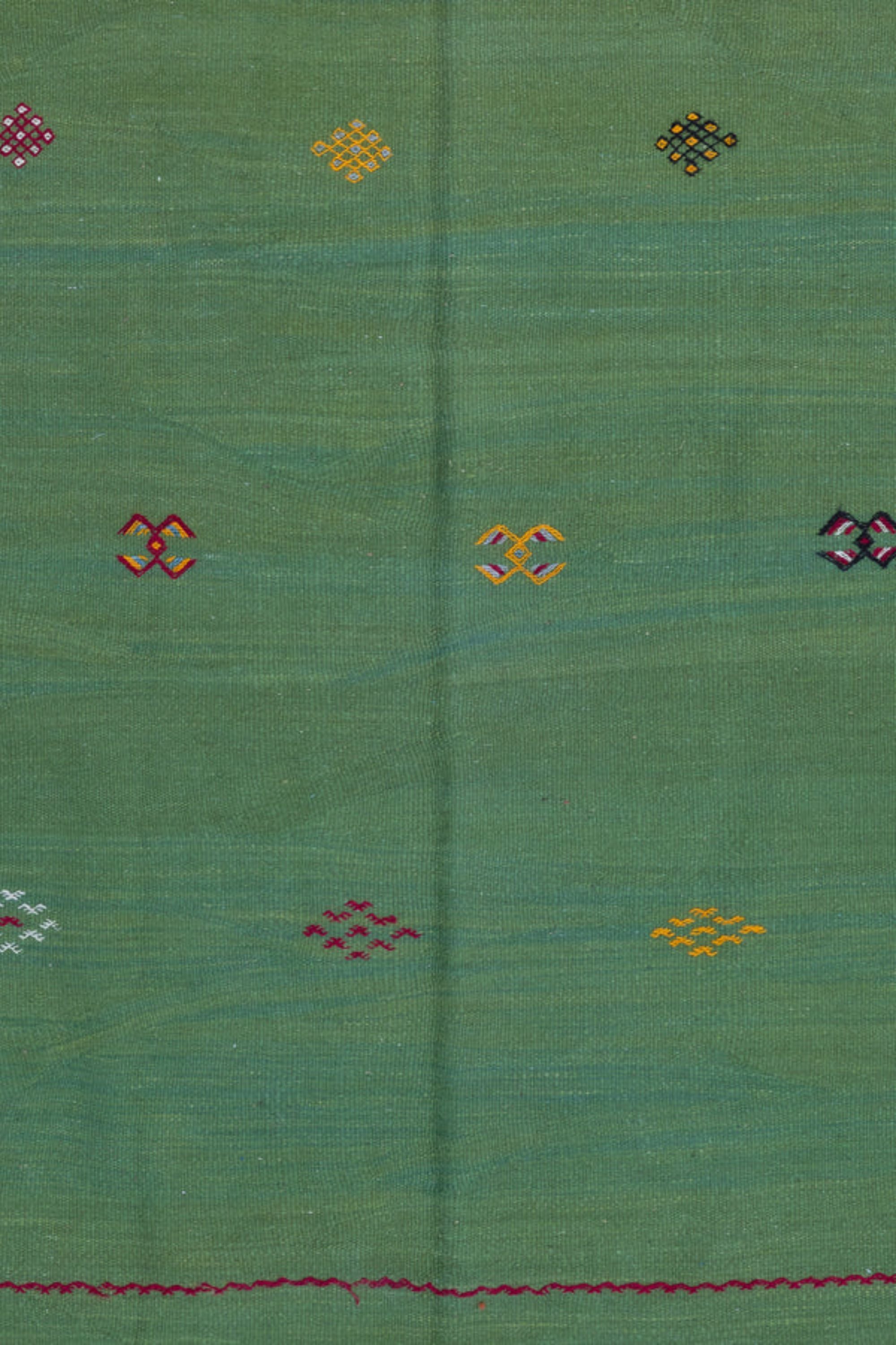 District Loom Kilim Scatter Rug Safa
